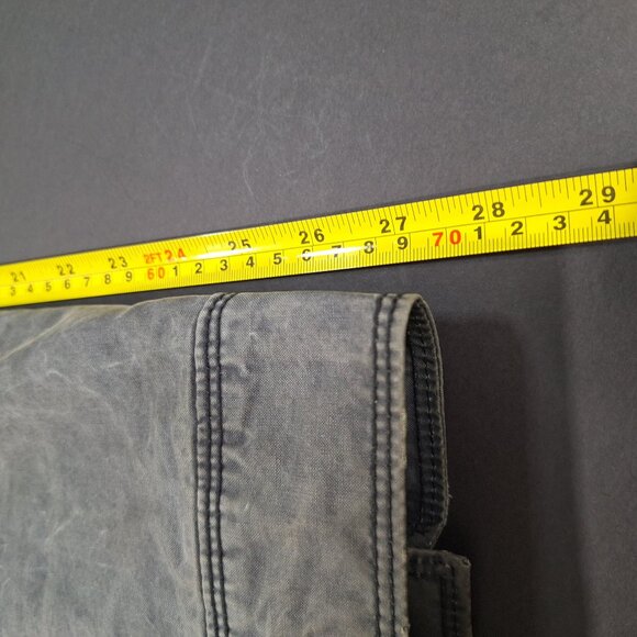 Old Navy Mens Size Large Utility Field Jacket Coat Charcoal Functional Fashion - Picture 10 of 11